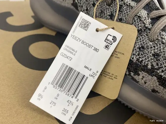 hype Yeezy Salt' GZ0472 'Stone 380 Boost 0520